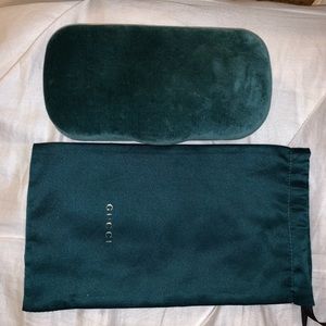 Gucci sunglasses case